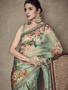 latest designer saree for diwali