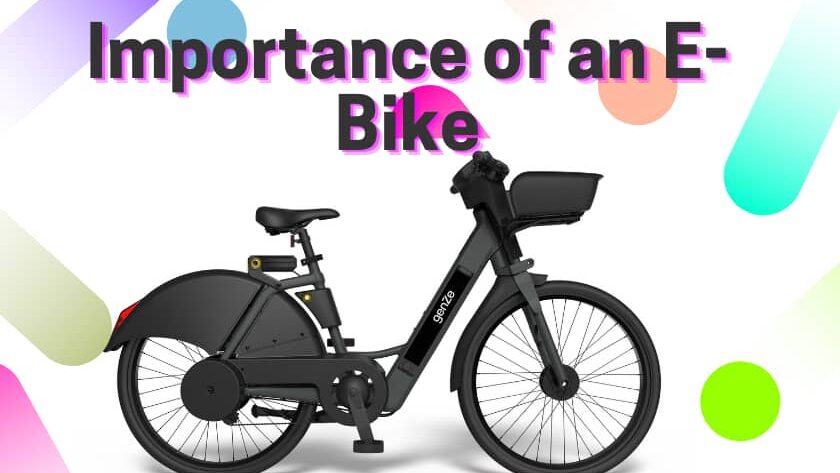 importance of ebike