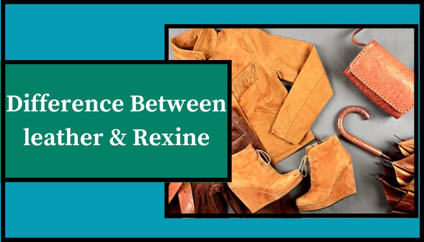 Difference Between leather and Rexine