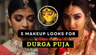 durga puja look