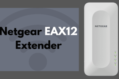 Netgear EAX12 setup