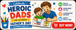 Buy father's day colouring book
