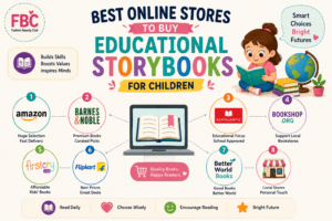 Best Online Stores to Buy Educational Story Books For Children